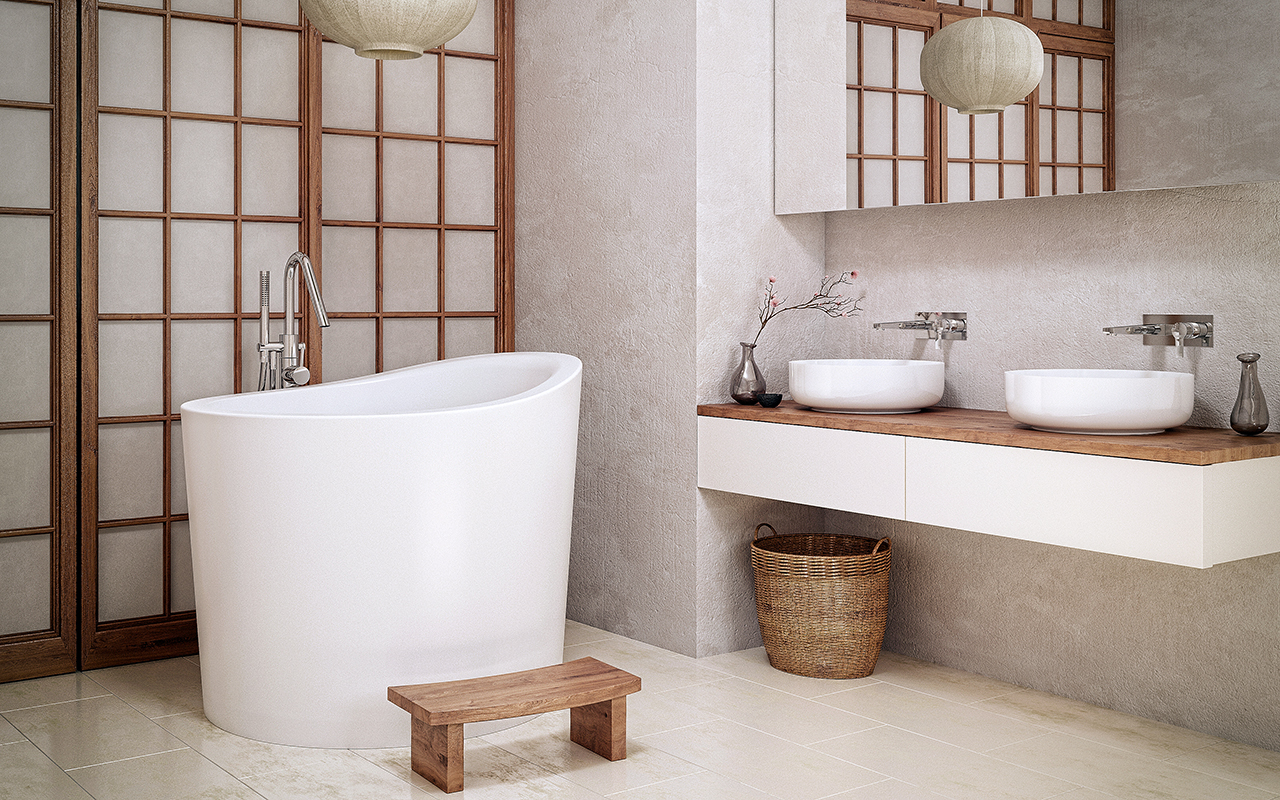 Aquatica True Ofuro Mini Freestanding Stone Japanese Soaking Bathtub web (1)
